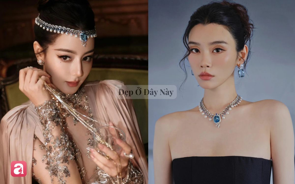 Dâu hào môn Hề Mộng Dao "lép vế" trước Địch Lệ Nhiệt Ba khi đụng vòng bạc tỷ- Ảnh 1.