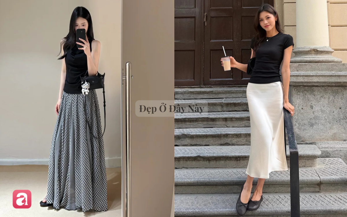 Mùa của chân váy dài đã đến: Tôn dáng hiệu quả, còn thanh lịch chuẩn "old money"- Ảnh 3.