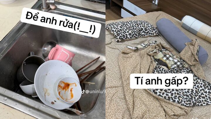Tr&agrave;o lưu 'b&oacute;c phốt dự &aacute;n ma' của những &ocirc;ng chồng vừa lười vừa bừa bộn- Ảnh 3.