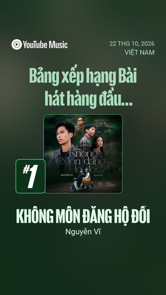 Bài hát Việt gom trọn 2 tỷ view thần tốc, càn quét loạt bảng xếp hạng, đưa chàng trai quê Quảng Trị lên top 1 cả nước- Ảnh 4.