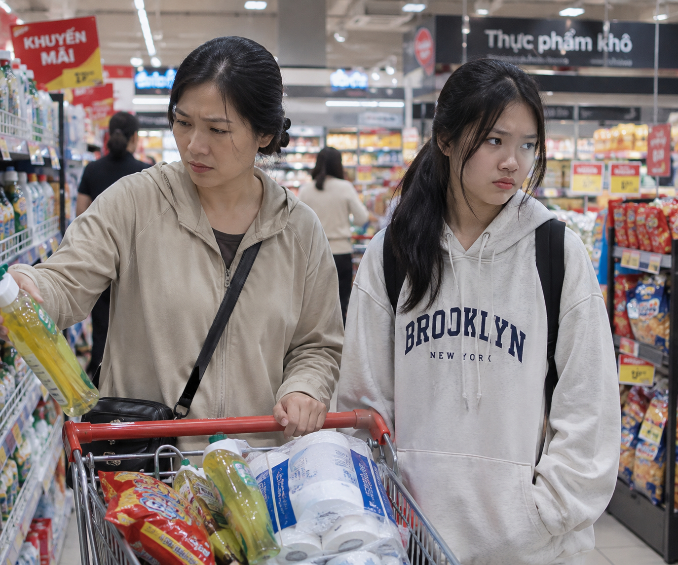Con g&aacute;i l&ecirc;n mạng "phốt" mẹ chuyện đi si&ecirc;u thị, d&acirc;n mạng Việt nh&igrave;n h&oacute;a đơn m&agrave; ng&aacute;n ngẩm: Mẹ đọc được sẽ buồn đến thế n&agrave;o?- Ảnh 1.