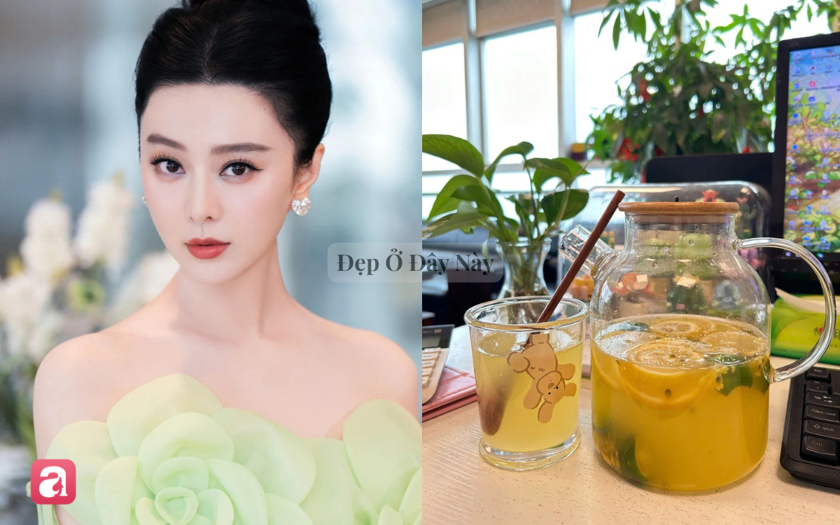 Uống "nước thần" giống Phạm Băng Băng, làn da của tôi đã thay đổi thần kỳ- Ảnh 1.