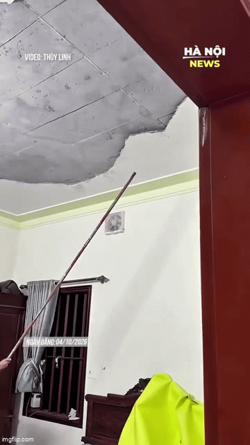 Lời khuy&ecirc;n cho c&aacute;c gia đ&igrave;nh ph&aacute;t hiện vết nứt tr&ecirc;n trần nh&agrave;- Ảnh 1.