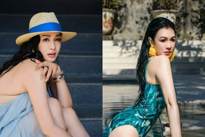 "Mỹ nh&acirc;n gốc Việt đẹp nhất ch&acirc;u &Aacute;": 2 lần đổ vỡ, U60 vi&ecirc;n m&atilde;n b&ecirc;n chồng trẻ- Ảnh 4.