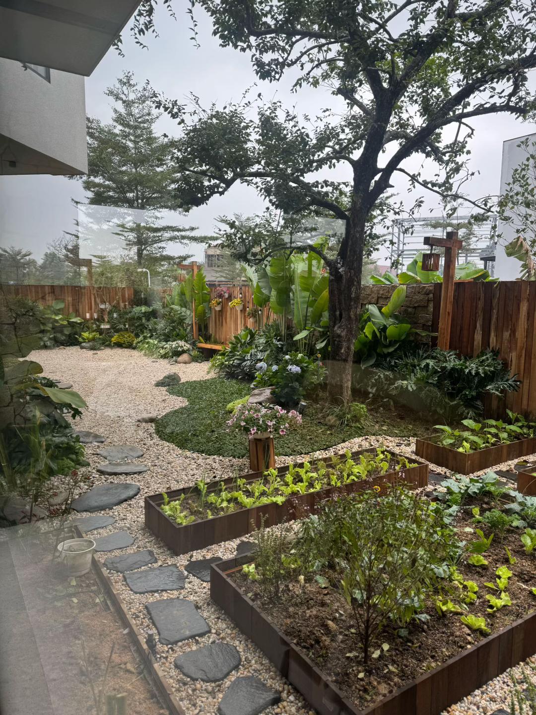 Ng&ocirc;i nh&agrave; 450m2 của vợ chồng H&agrave; Tĩnh như resort thu nhỏ: Khu vườn nhiệt đới bao quanh, cả căn nh&agrave; phủ 70% k&iacute;nh, g&oacute;c n&agrave;o cũng c&oacute; view &ldquo;triệu đ&ocirc;&rdquo;- Ảnh 3.