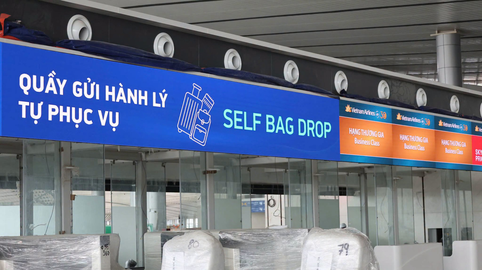 H&ocirc;m qua - 6/10, nhiều người được huy động l&agrave;m nhiệm vụ đặc biệt tại s&acirc;n bay Long Th&agrave;nh - Ảnh 8.