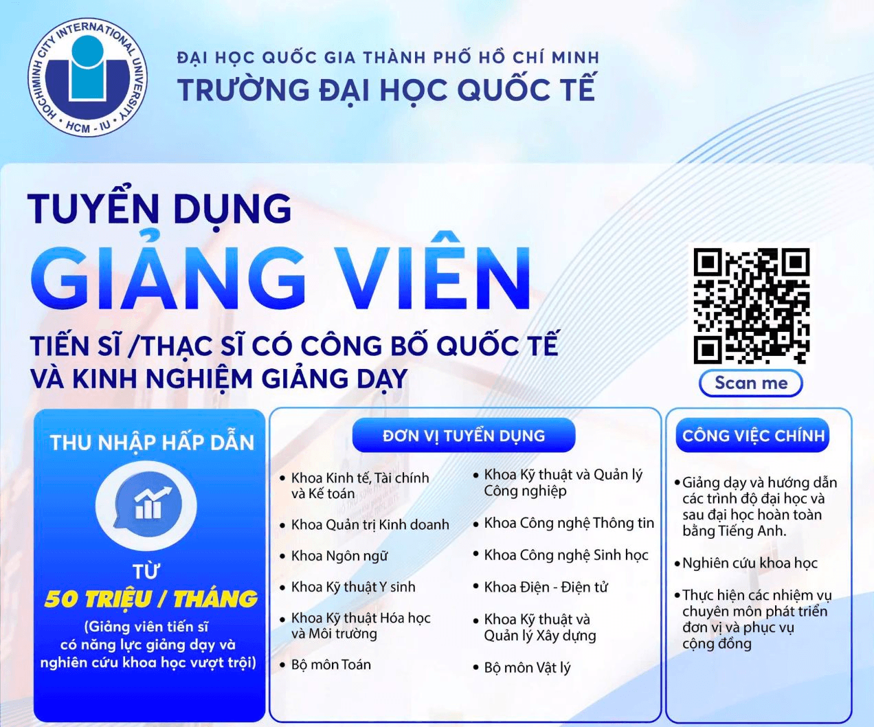 Việt Nam c&oacute; 1 trường ĐH c&ocirc;ng lập chi lương 235 tỷ đồng/năm, tuyển giảng vi&ecirc;n thu nhập từ 50 triệu đồng/th&aacute;ng, dạy 100% bằng tiếng Anh- Ảnh 2.