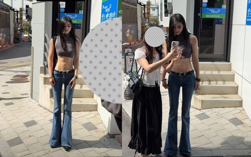 "Soái tỷ" gây chú ý với vóc dáng không tưởng trên đường phố là ai?- Ảnh 1.