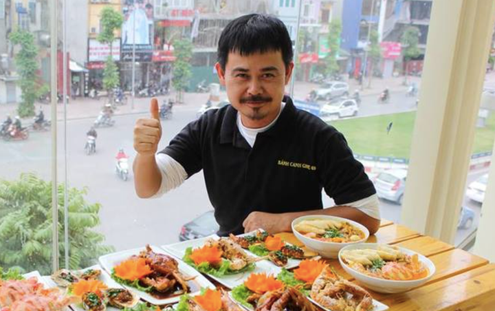 Diễn vi&ecirc;n vay NSND Xu&acirc;n Bắc 50 triệu khởi nghiệp giờ l&agrave; "&ocirc;ng tr&ugrave;m VTV", b&aacute;n b&aacute;nh canh khắp H&agrave; Nội- Ảnh 3.