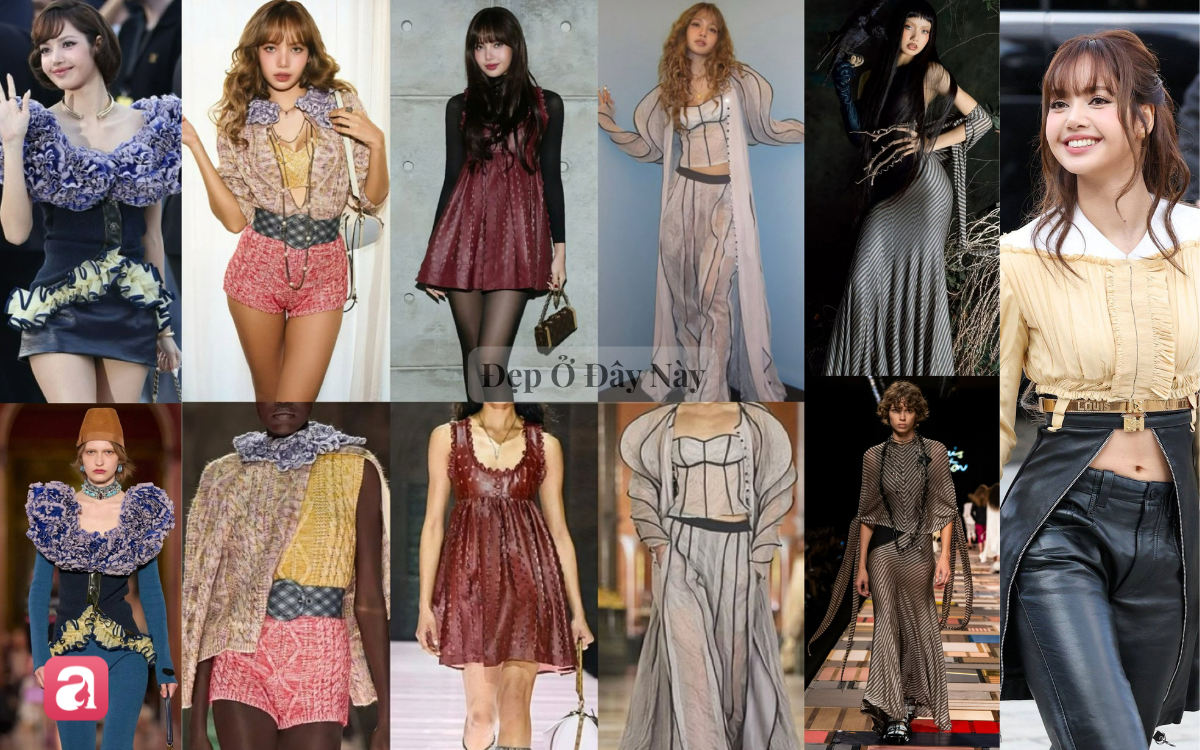 Vì sao Lisa luôn mặc đẹp hơn người mẫu chuyên nghiệp của Louis Vuitton?- Ảnh 4.