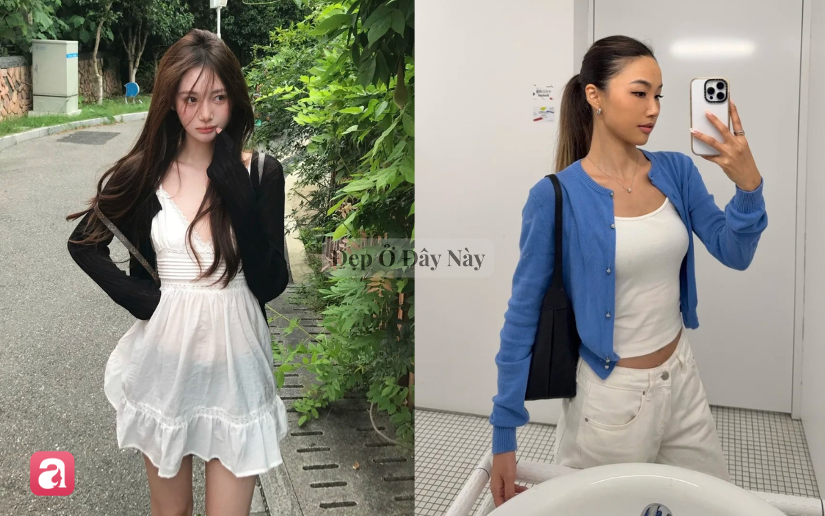 M&ugrave;a Thu diện cardigan mỏng l&agrave; đẹp nhất: Vừa dễ l&ecirc;n đồ c&ograve;n t&ocirc;n d&aacute;ng cực xinh- Ảnh 4.