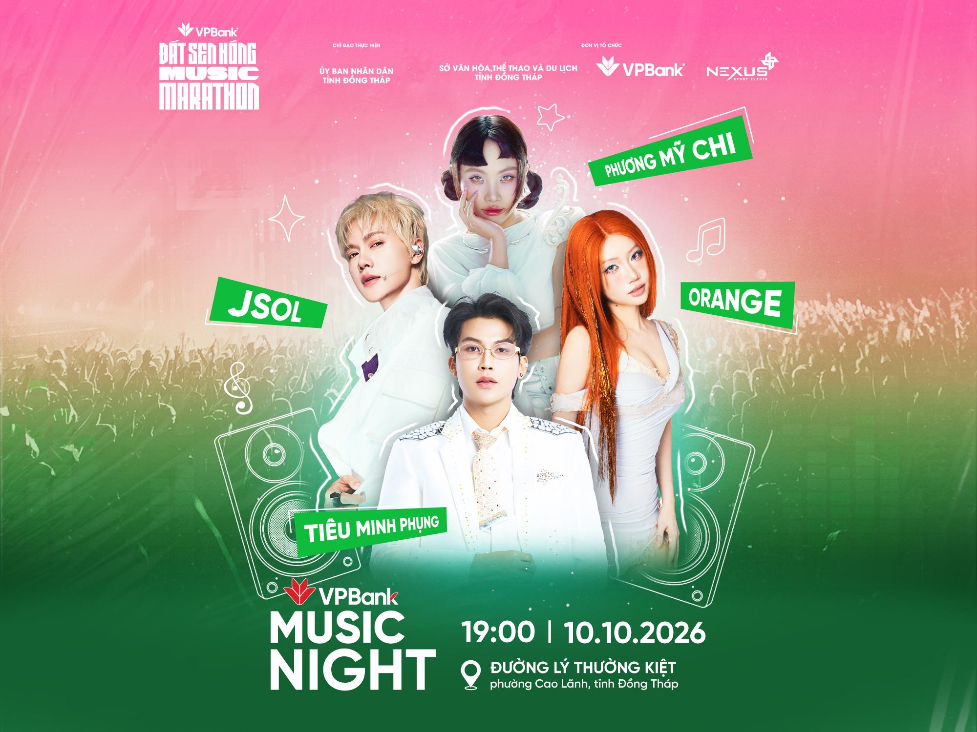 VPBank Đất Sen Hồng Music Marathon 2026 h&eacute; lộ d&agrave;n line-up gen Z, lan tỏa th&ocirc;ng điệp &ldquo;Thịnh vượng cộng đồng&rdquo;  - Ảnh 1.