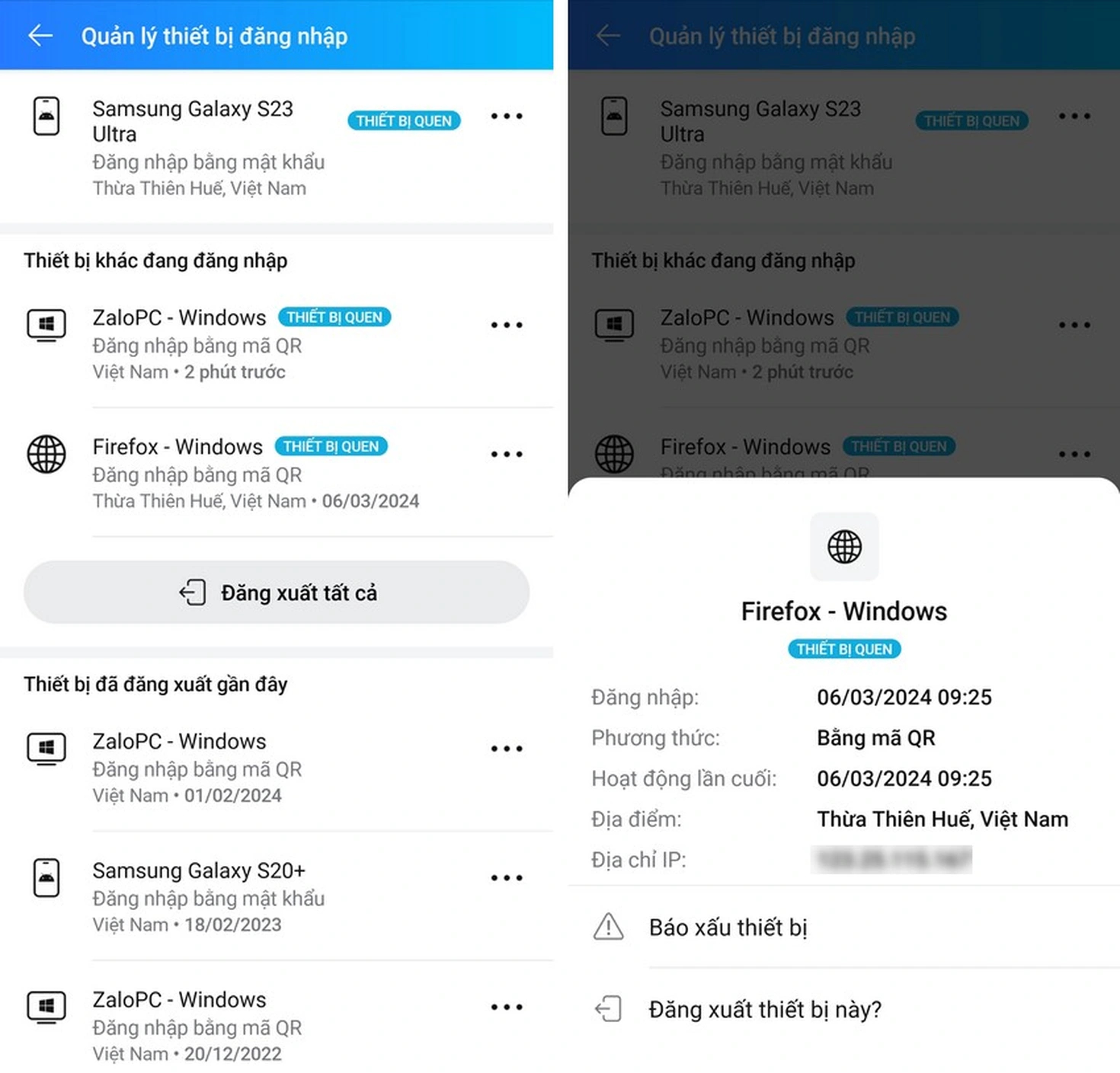 Nhận được tín hiệu này trên Zalo, người dùng phải đổi mật khẩu ngay lập tức, rất có thể đang bị theo dõi từ xa- Ảnh 1. Nhận được tín hiệu này trên Zalo, người dùng phải đổi mật khẩu ngay lập tức, rất có thể đang bị theo dõi từ xa- Ảnh 1.