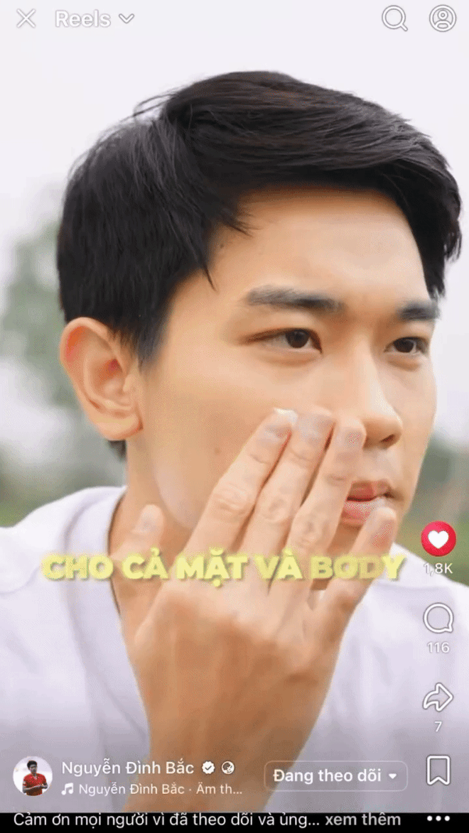 D&acirc;n mạng cười ngất khi Đ&igrave;nh Bắc quảng c&aacute;o kem chống nắng m&agrave; nh&igrave;n đơ hơn cả AI- Ảnh 3.