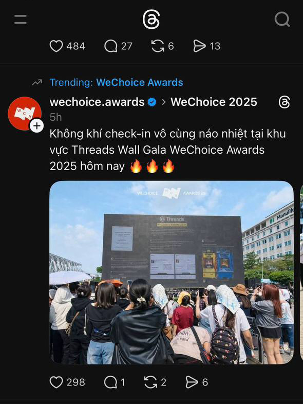 Một m&ugrave;a WeChoice Awards 2025 qu&aacute; đ&aacute;ng nhớ: Hơn 18 triệu lượt b&igrave;nh chọn từ cộng đồng, phủ s&oacute;ng khắp MXH- Ảnh 3.