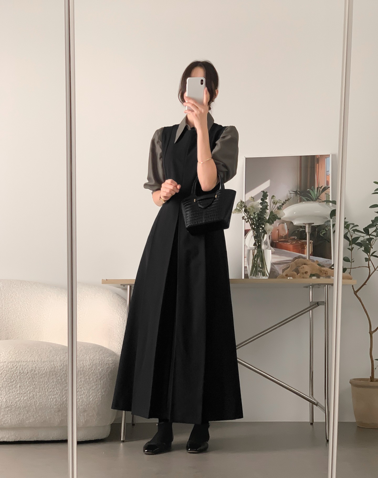 4 kiểu trang phục c&ocirc;ng sở đơn giản nhưng kh&ocirc;ng "nhạt", ai mặc cũng đẹp- Ảnh 8.