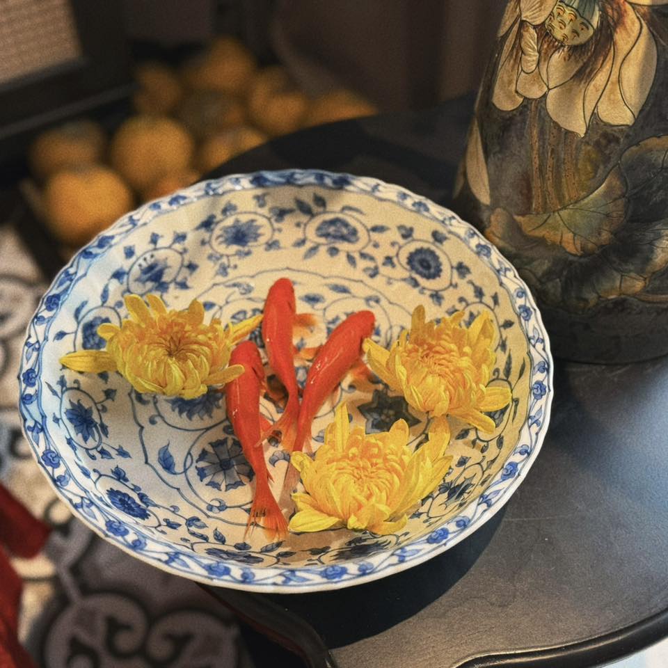 "Đại hội" khoe m&acirc;m c&uacute;ng &ocirc;ng C&ocirc;ng &ocirc;ng T&aacute;o ngập tr&agrave;n MXH: Kh&ocirc;ng chỉ nhiều m&oacute;n ăn may mắn m&agrave; c&ograve;n đẹp đến "n&iacute;n thở"- Ảnh 9.