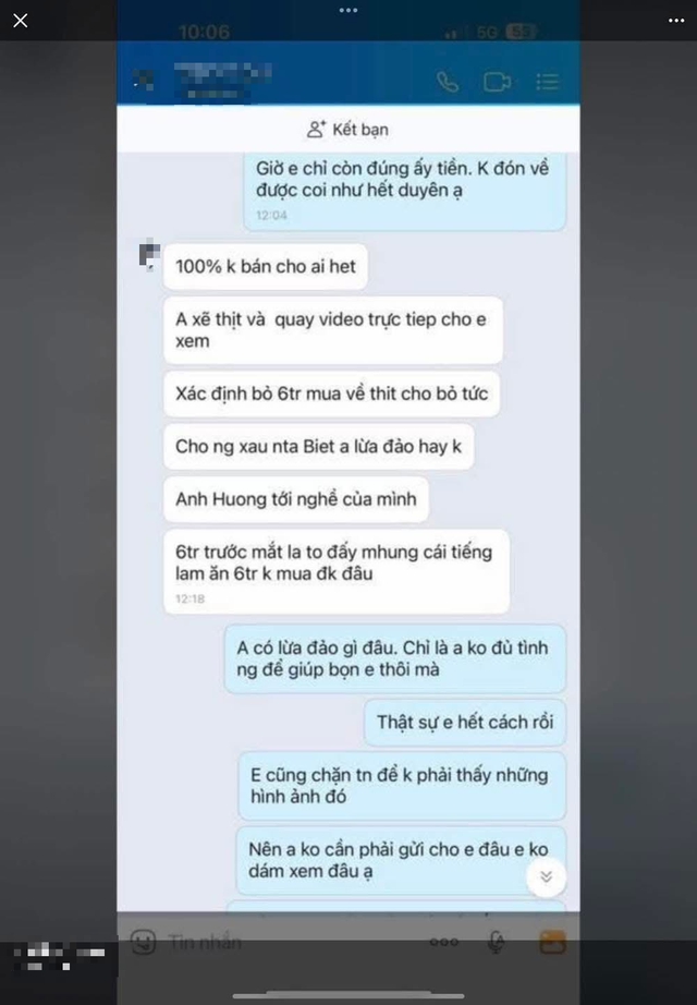 X&ocirc;n xao vụ t&igrave;m thấy m&egrave;o cưng ở l&ograve; mổ, c&ocirc; g&aacute;i kh&oacute;c nghẹn khi chủ qu&aacute;n khăng khăng: "Kh&ocirc;ng chuộc 6 triệu, anh livestream l&agrave;m thịt cho em xem!"- Ảnh 6.