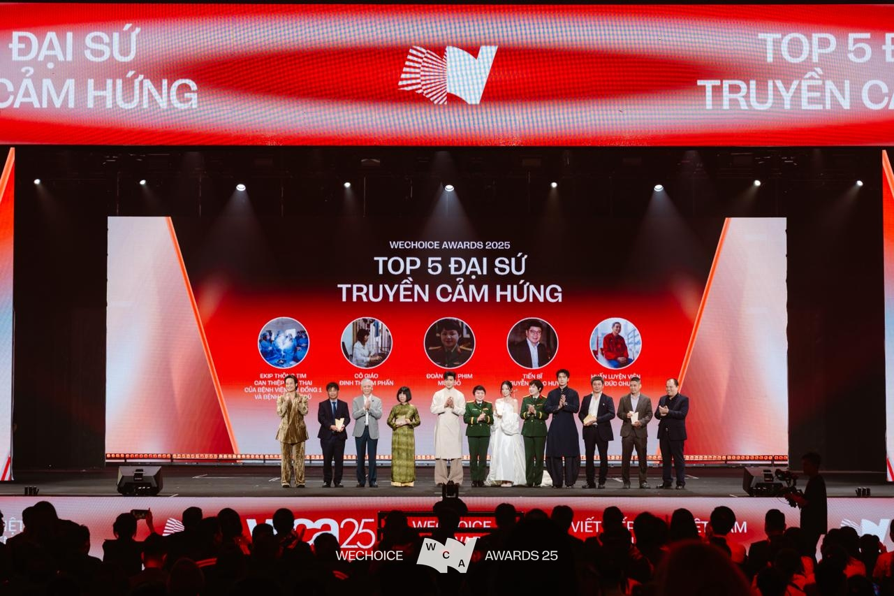 Một m&ugrave;a WeChoice Awards 2025 qu&aacute; đ&aacute;ng nhớ: Hơn 18 triệu lượt b&igrave;nh chọn từ cộng đồng, phủ s&oacute;ng khắp MXH- Ảnh 1.