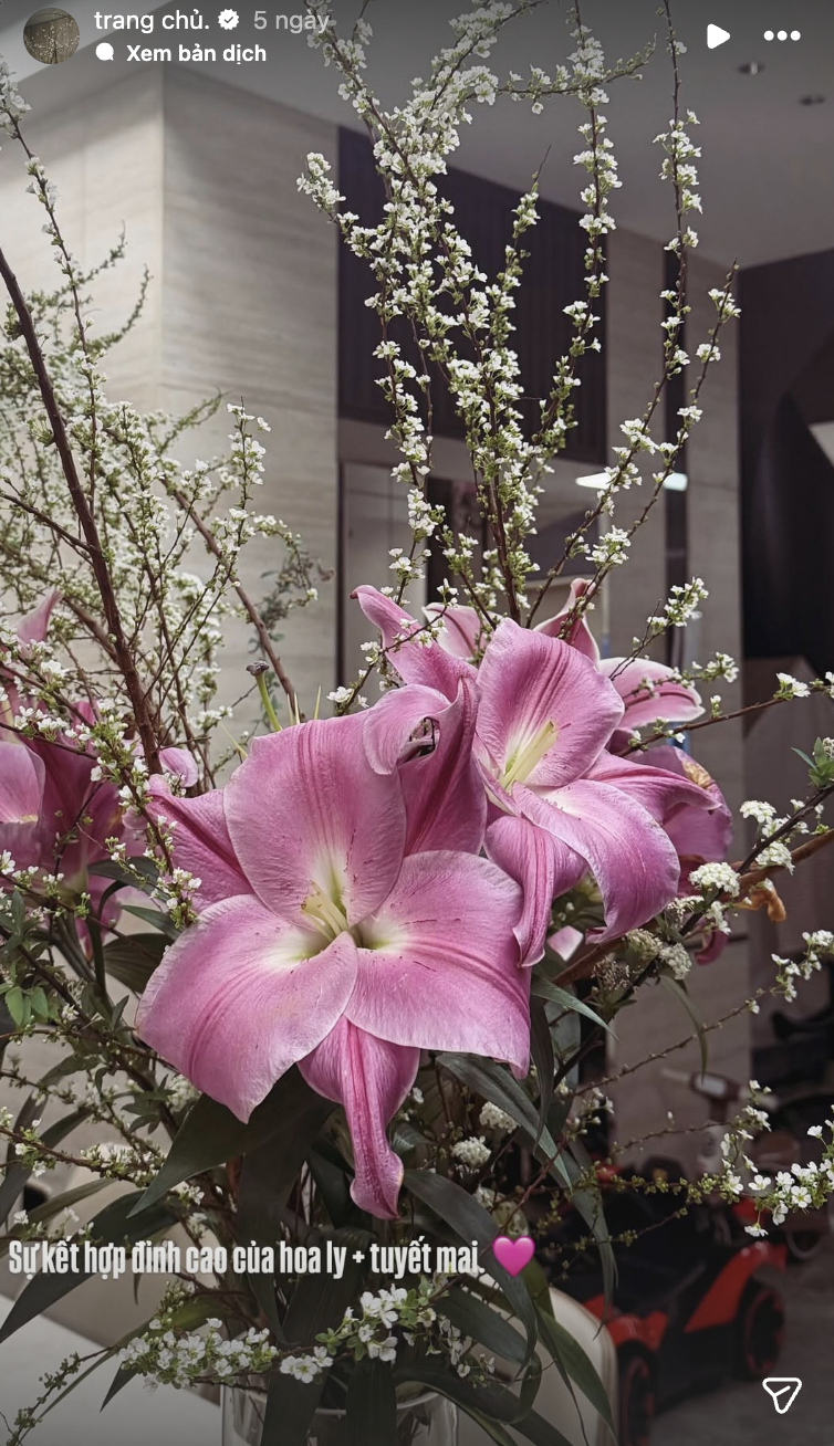 Do&atilde;n Hải My trang tr&iacute; biệt thự chục tỷ đ&oacute;n Tết, được khen vừa đẹp vừa kh&eacute;o v&igrave; m&acirc;m cỗ c&uacute;ng &ocirc;ng C&ocirc;ng &ocirc;ng T&aacute;o- Ảnh 4.