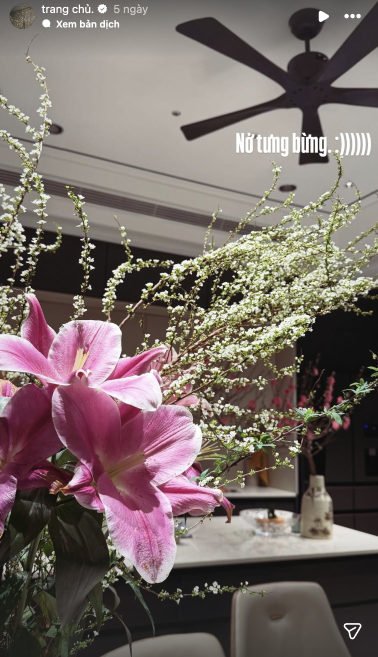 Do&atilde;n Hải My trang tr&iacute; biệt thự chục tỷ đ&oacute;n Tết, được khen vừa đẹp vừa kh&eacute;o v&igrave; m&acirc;m cỗ c&uacute;ng &ocirc;ng C&ocirc;ng &ocirc;ng T&aacute;o- Ảnh 6.