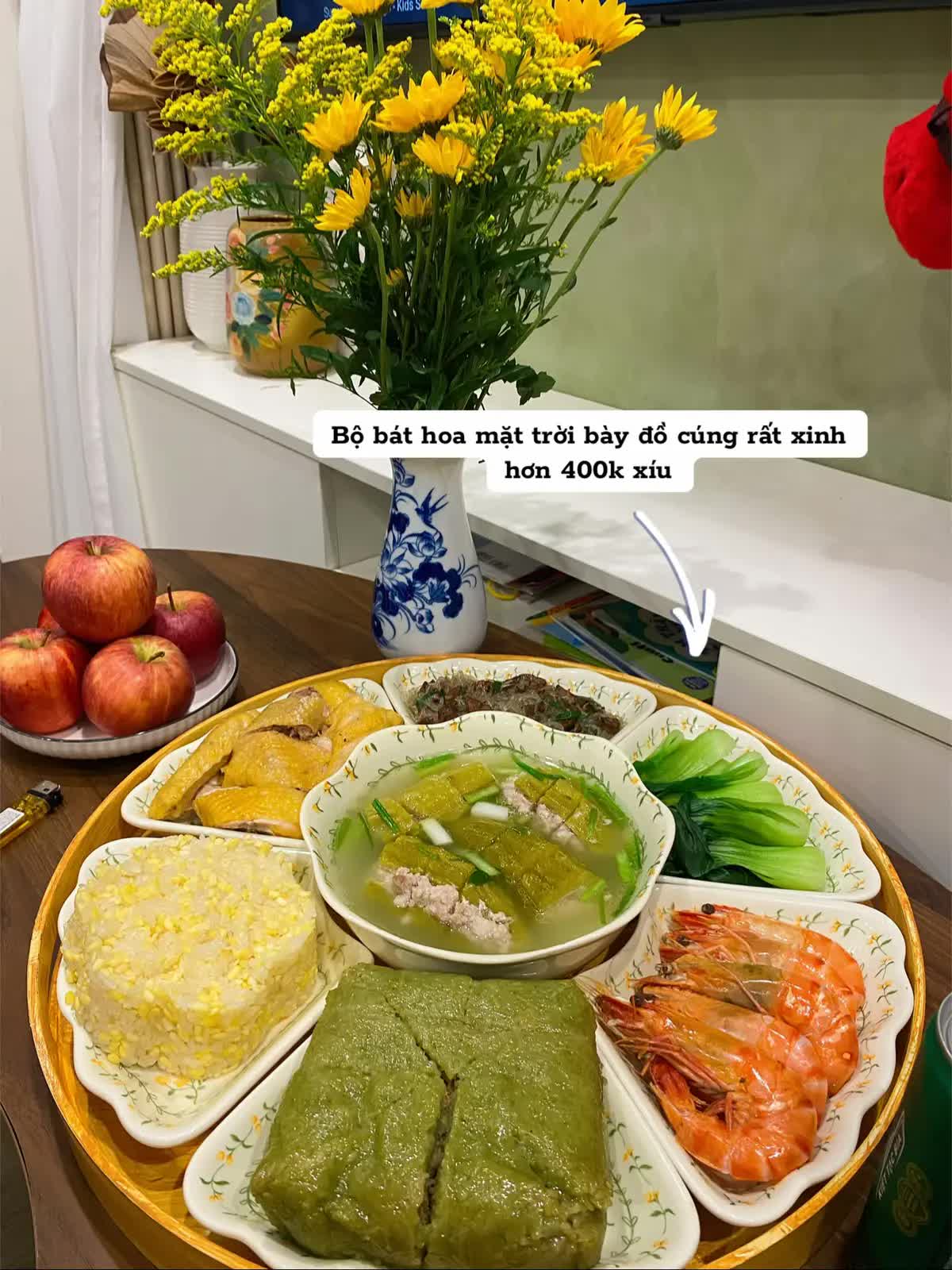 Vợ đảm ở H&agrave; Nội dự tr&ugrave; chi ti&ecirc;u Tết cho 3 gia đ&igrave;nh g&oacute;i gọn 21 triệu: C&agrave;nh đ&agrave;o 300k, tuyết mai 90k... hoa rực rỡ khắp nh&agrave;- Ảnh 4.