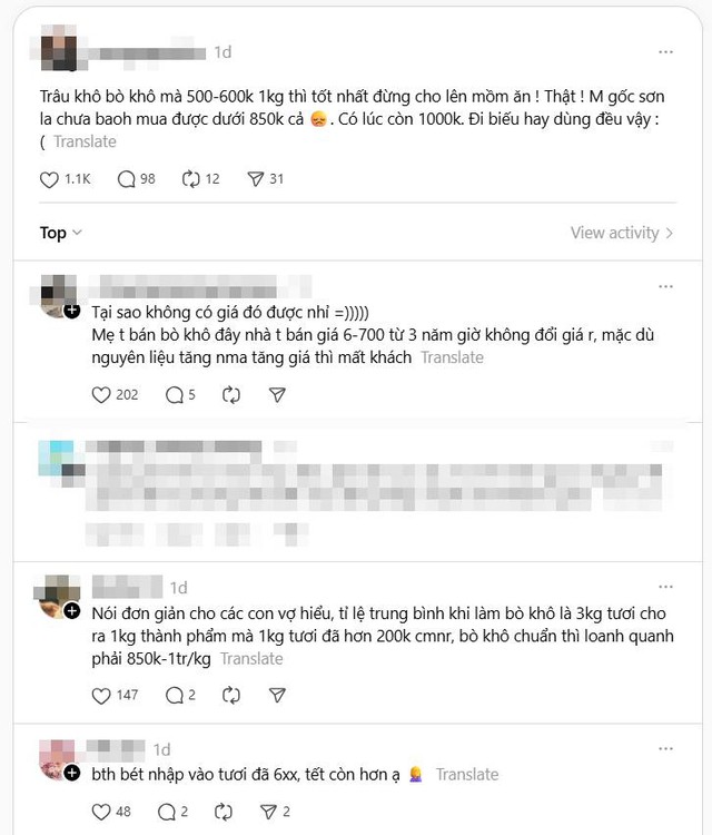 Nếu c&oacute; ai đang b&aacute;n tr&acirc;u/b&ograve; kh&ocirc; 500.000-600.000/kg, xin bạn đừng mua: Nghịch l&yacute; gi&aacute; th&agrave;nh v&agrave; những c&uacute; lừa "vị b&ograve;"- Ảnh 2.