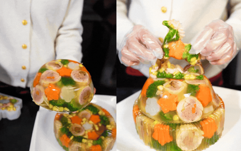 Đặc sản nỗi nhớ g&oacute;i tr&ograve;n trong b&aacute;t thịt đ&ocirc;ng trong veo: M&oacute;n ăn "lạnh" nhưng sưởi ấm cả m&ugrave;a đo&agrave;n vi&ecirc;n- Ảnh 23.