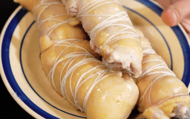 Đặc sản nỗi nhớ g&oacute;i tr&ograve;n trong b&aacute;t thịt đ&ocirc;ng trong veo: M&oacute;n ăn "lạnh" nhưng sưởi ấm cả m&ugrave;a đo&agrave;n vi&ecirc;n- Ảnh 12.