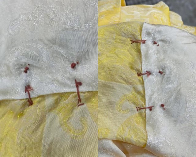 Hội chị em cạn lời với đường may ẩu b&ecirc;n trong chiếc &aacute;o d&agrave;i gần 2 triệu đồng: "Thế n&agrave;y chỉ đ&aacute;ng 400 ngh&igrave;n"- Ảnh 4.