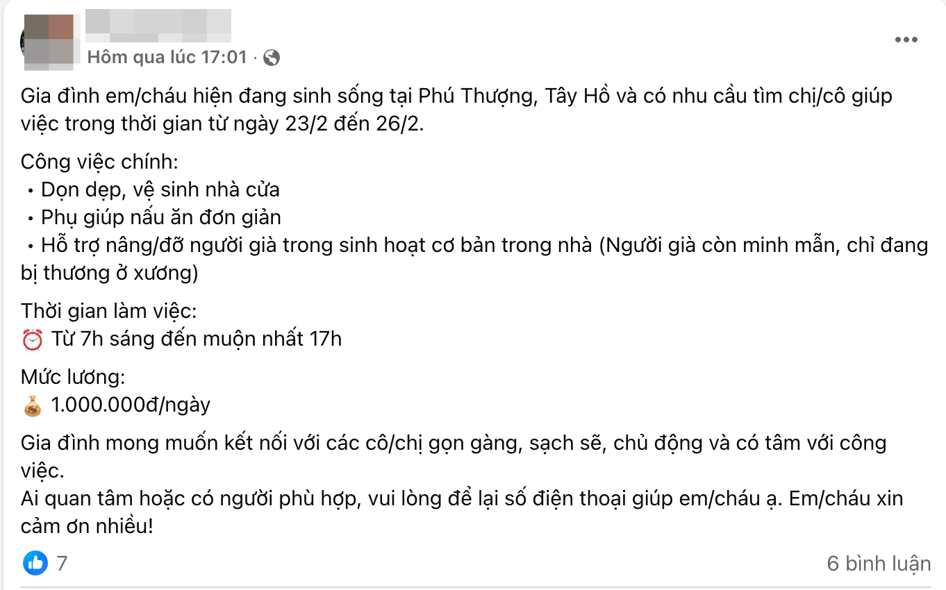 Check gi&aacute; dịch vụ dọn nh&agrave; Tết TP.HCM, H&agrave; Nội: 200.000 đồng/giờ ng&agrave;y cao điểm, trả 1 triệu/ng&agrave;y vẫn kh&ocirc;ng c&oacute; người nhận- Ảnh 6.