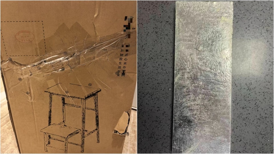 Mua ghế tr&ecirc;n mạng, người đ&agrave;n &ocirc;ng nhận được thứ trị gi&aacute; 1,4 tỷ đồng- Ảnh 1.