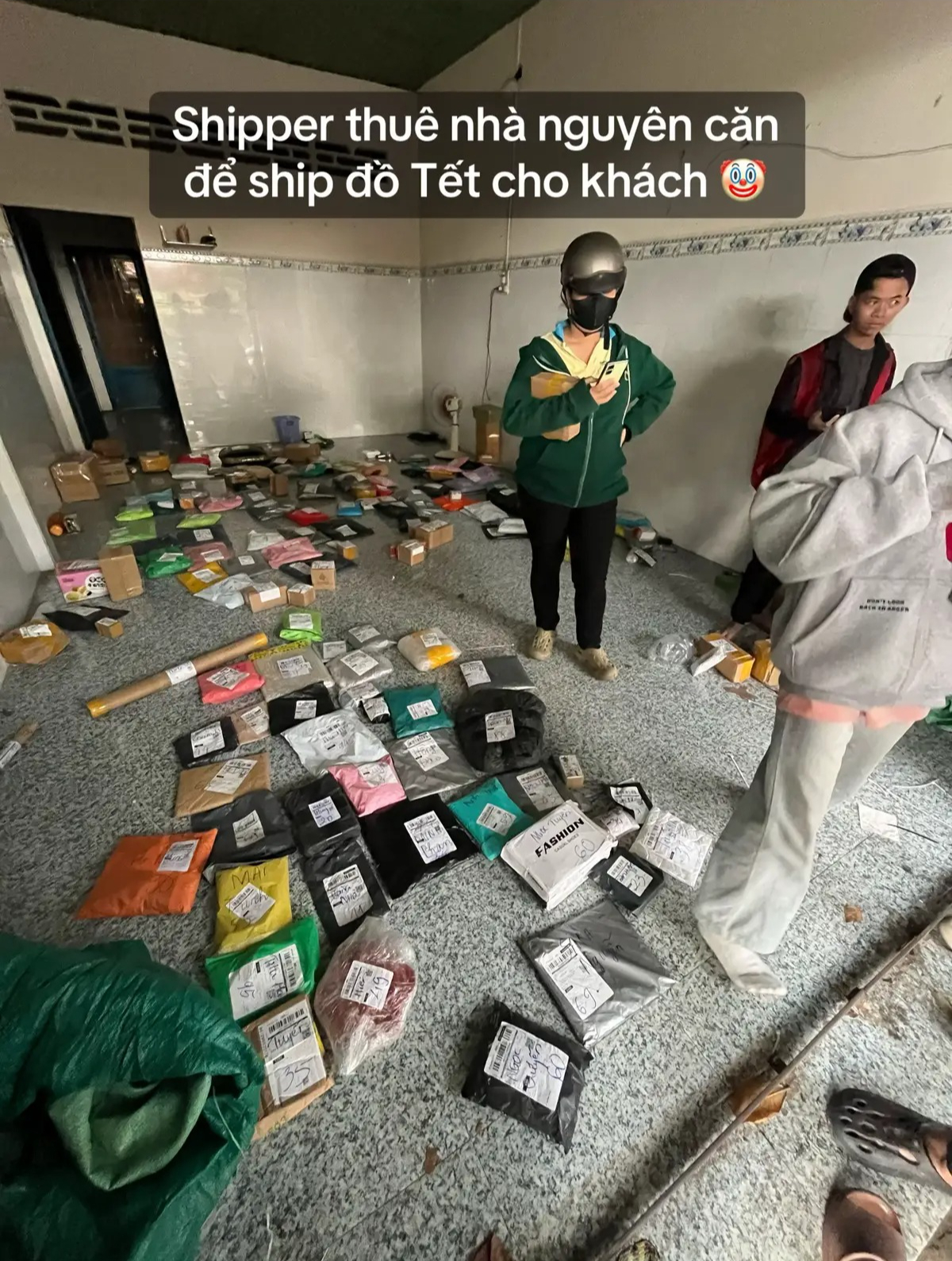 Anh shipper miền T&acirc;y 