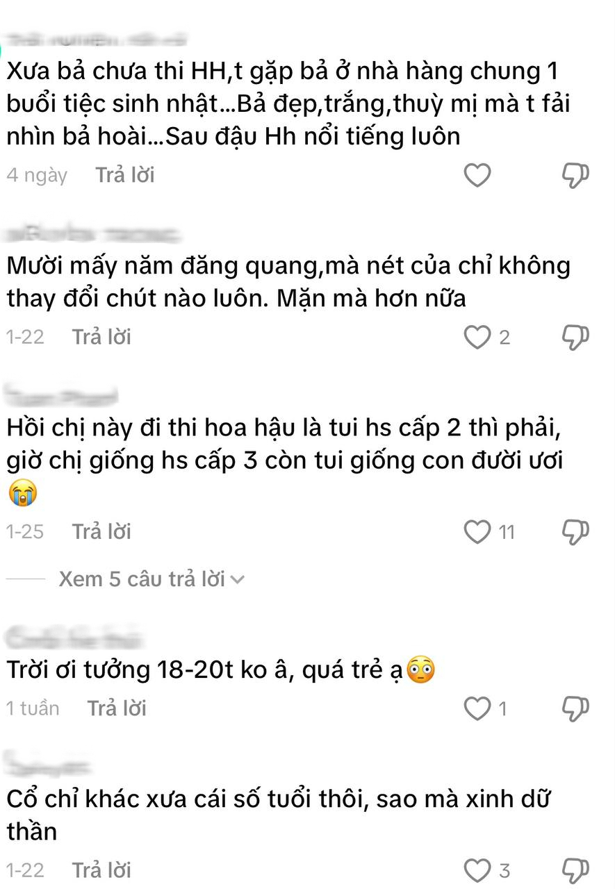 Netizen khen nức nở 1 Hoa hậu Ho&agrave;n vũ 18 năm kh&ocirc;ng gi&agrave;, mặc &aacute;o d&agrave;i tr&ocirc;ng như g&aacute;i đ&ocirc;i mươi- Ảnh 4.