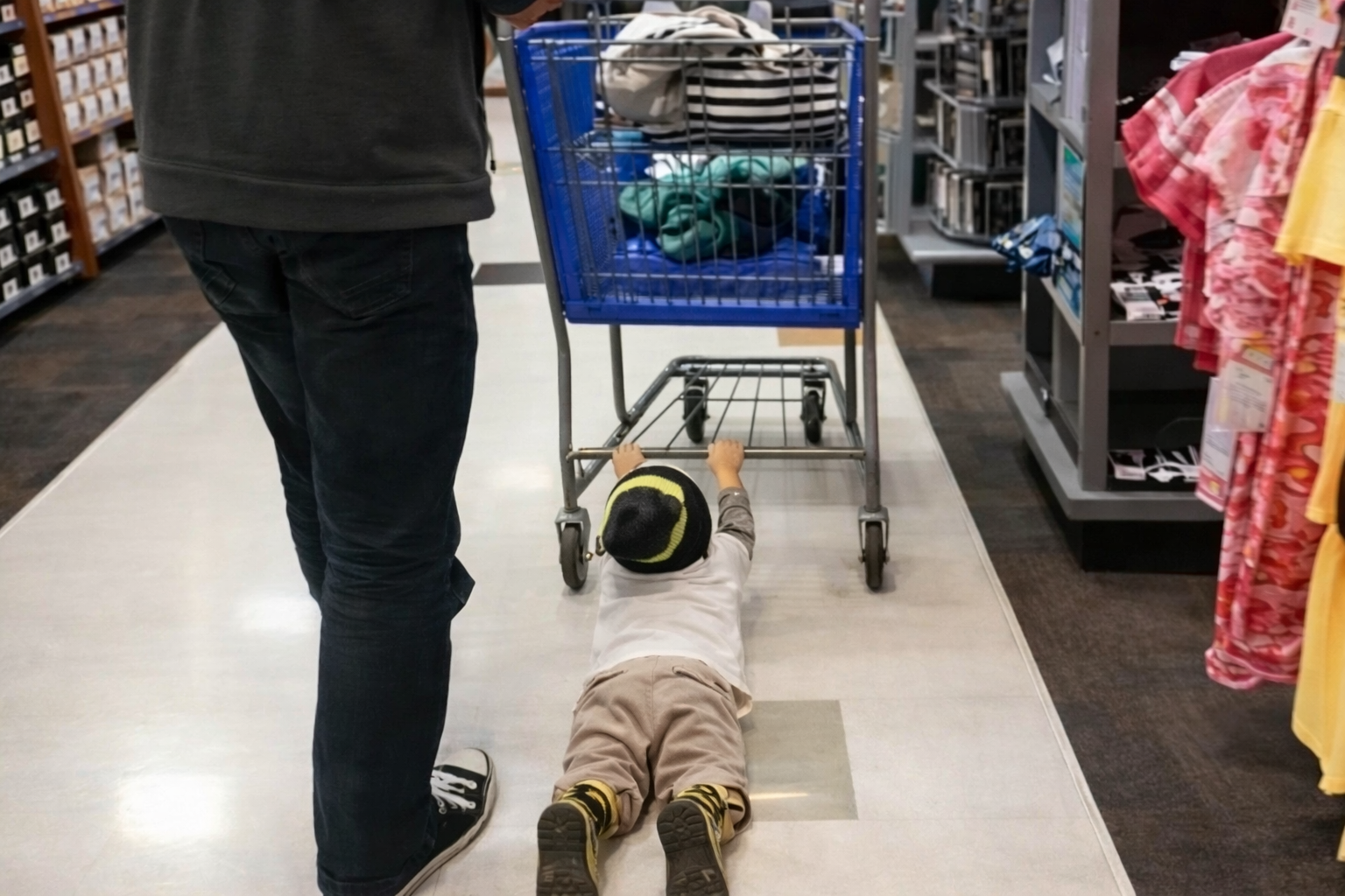 Dắt ch&aacute;u đi si&ecirc;u thị, ch&aacute;u b&oacute;p n&aacute;t cả rổ nho, phản ứng của &ocirc;ng ngoại khiến nh&acirc;n vi&ecirc;n tức đến bật kh&oacute;c- Ảnh 2.