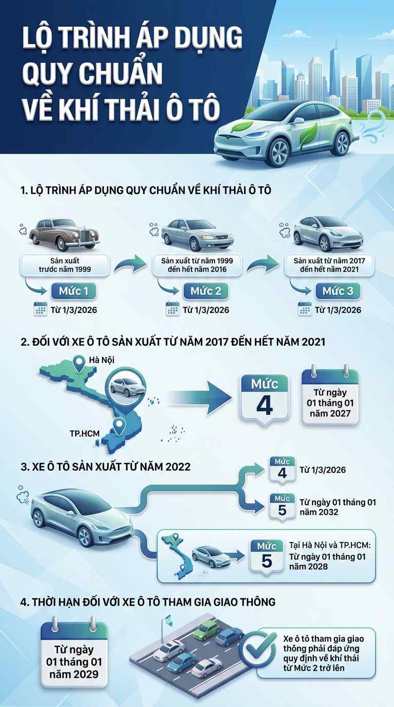 Quy định li&ecirc;n quan h&agrave;ng triệu &ocirc; t&ocirc;: Dấu mốc đặc biệt ngay từ 1/3/2026, c&aacute;c t&agrave;i xế ch&uacute; &yacute;- Ảnh 2.