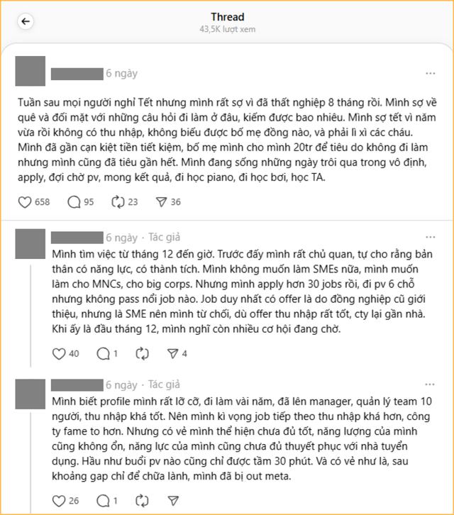 Kh&ocirc;ng ai sợ Tết bằng người đang thất nghiệp- Ảnh 1.