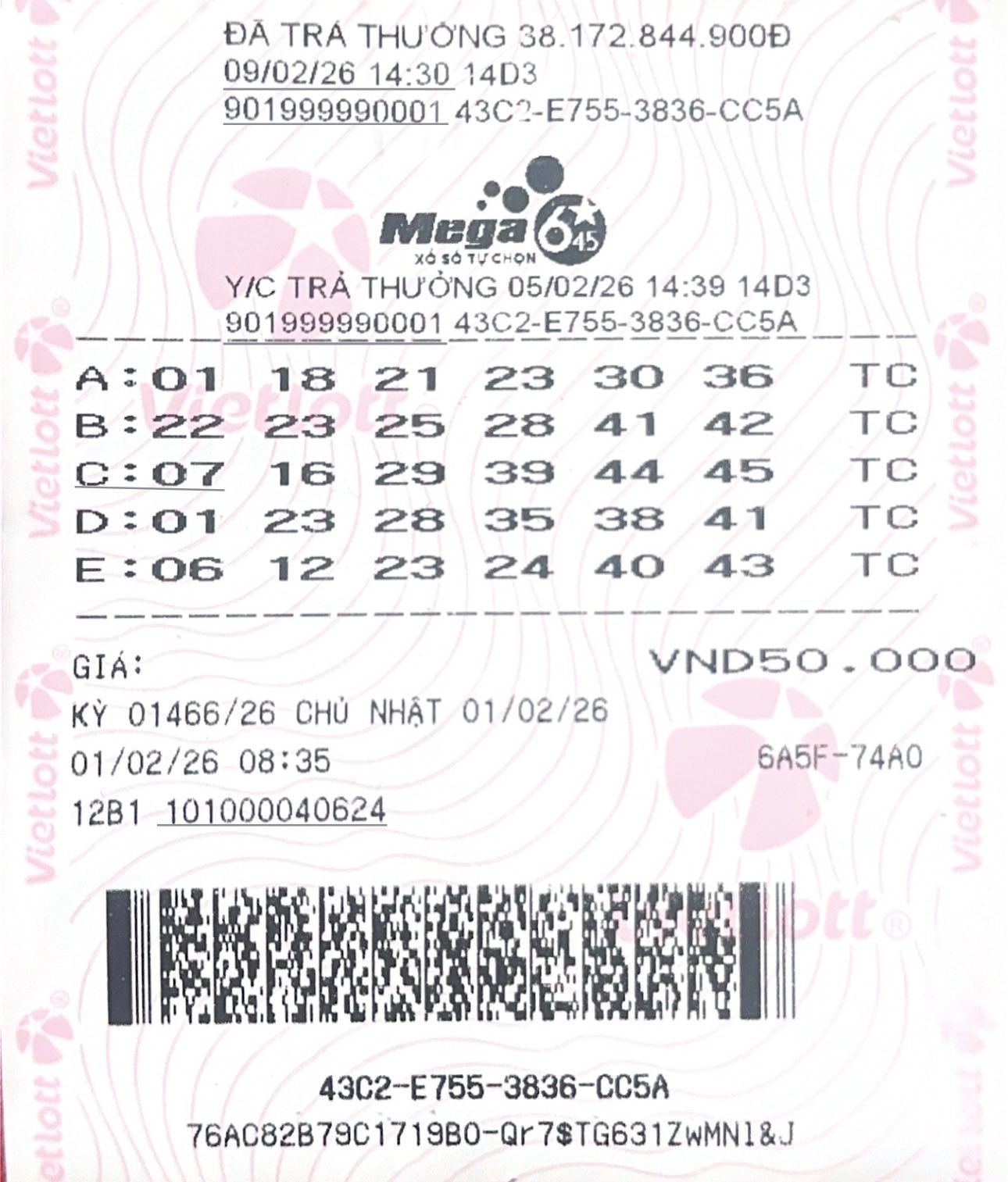 Lại vừa c&oacute; người tr&uacute;ng Vietlott hơn 42 tỷ đồng tại TP.HCM- Ảnh 2.