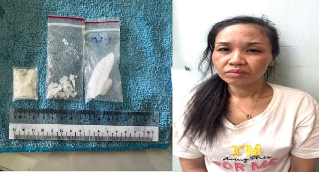 Ph&aacute;t hiện "b&iacute; mật" giấu trong t&uacute;i quần của Phạm Thị Ngọc Mai SN 1987- Ảnh 1.