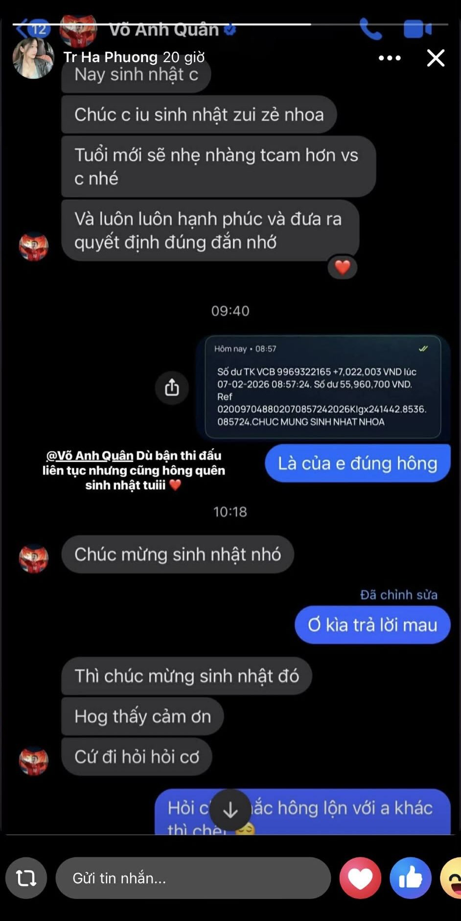 X&ocirc;n xao tin nhắn 