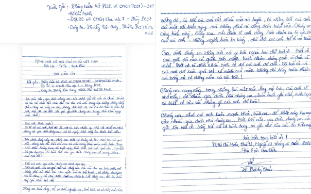 "Cảm ơn c&aacute;c anh v&igrave; đ&atilde; cho ch&uacute;ng em được sống lại th&ecirc;m một lần nữa!": L&aacute; thư của gia đ&igrave;nh 4 người được cứu khỏi biển lửa ở TP.HCM g&acirc;y x&uacute;c động- Ảnh 3.
