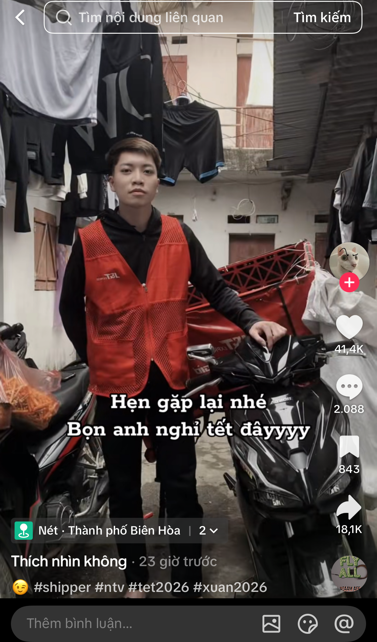 Shipper th&ocirc;ng b&aacute;o nghỉ Tết, cả c&otilde;i mạng "gia trưởng": Anh kh&ocirc;ng được ph&eacute;p!!!- Ảnh 1.