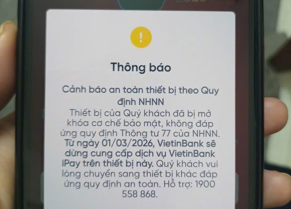 Tất cả c&aacute;c ng&acirc;n h&agrave;ng sẽ dừng hoạt động tr&ecirc;n loạt thiết bị sau từ ng&agrave;y 1/3- Ảnh 1.