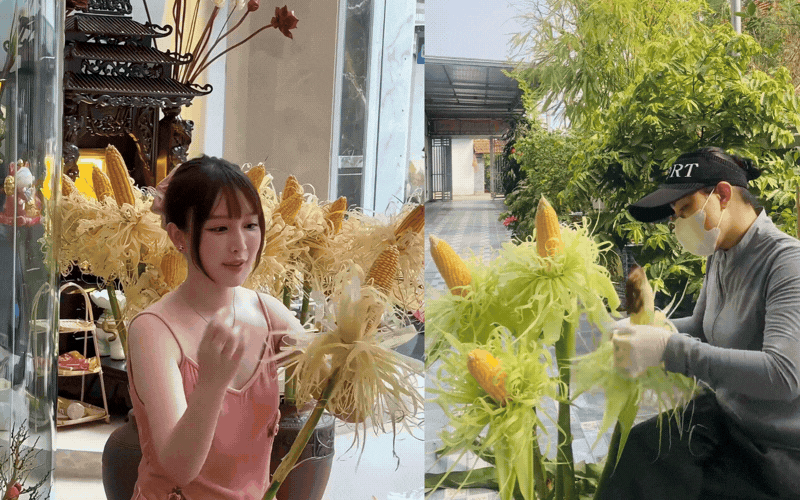 Chẳng cần đ&agrave;o mai tiền triệu, chị em rủ nhau cắm thứ "nh&agrave; qu&ecirc;" n&agrave;y: Đẹp sang chảnh, b&agrave;y ban Thần T&agrave;i h&uacute;t lộc, để 3 năm vẫn như mới!- Ảnh 1.