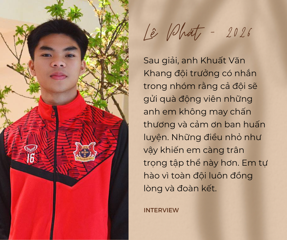 Phỏng vấn L&ecirc; Ph&aacute;t U23 Việt Nam: 