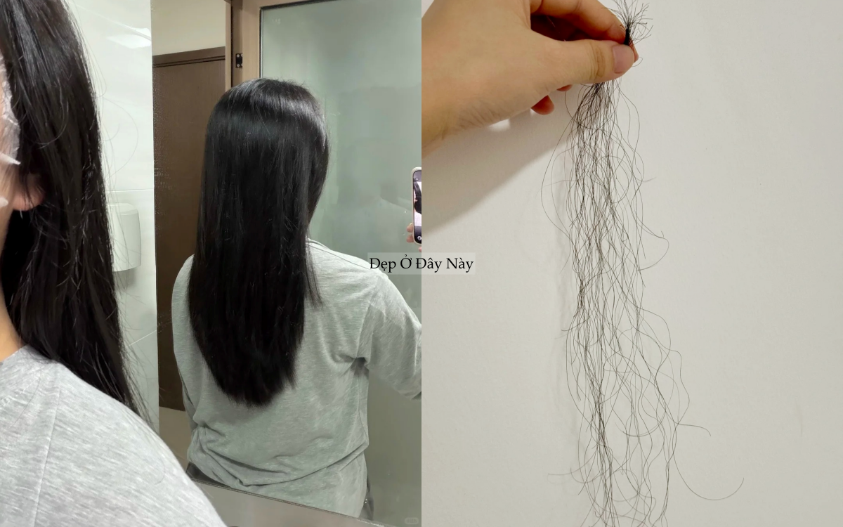 Chỉ đổi c&aacute;ch gội đầu, m&aacute;i t&oacute;c rễ tre của c&ocirc; n&agrave;ng n&agrave;y trở n&ecirc;n mềm mượt thấy r&otilde;- Ảnh 7.