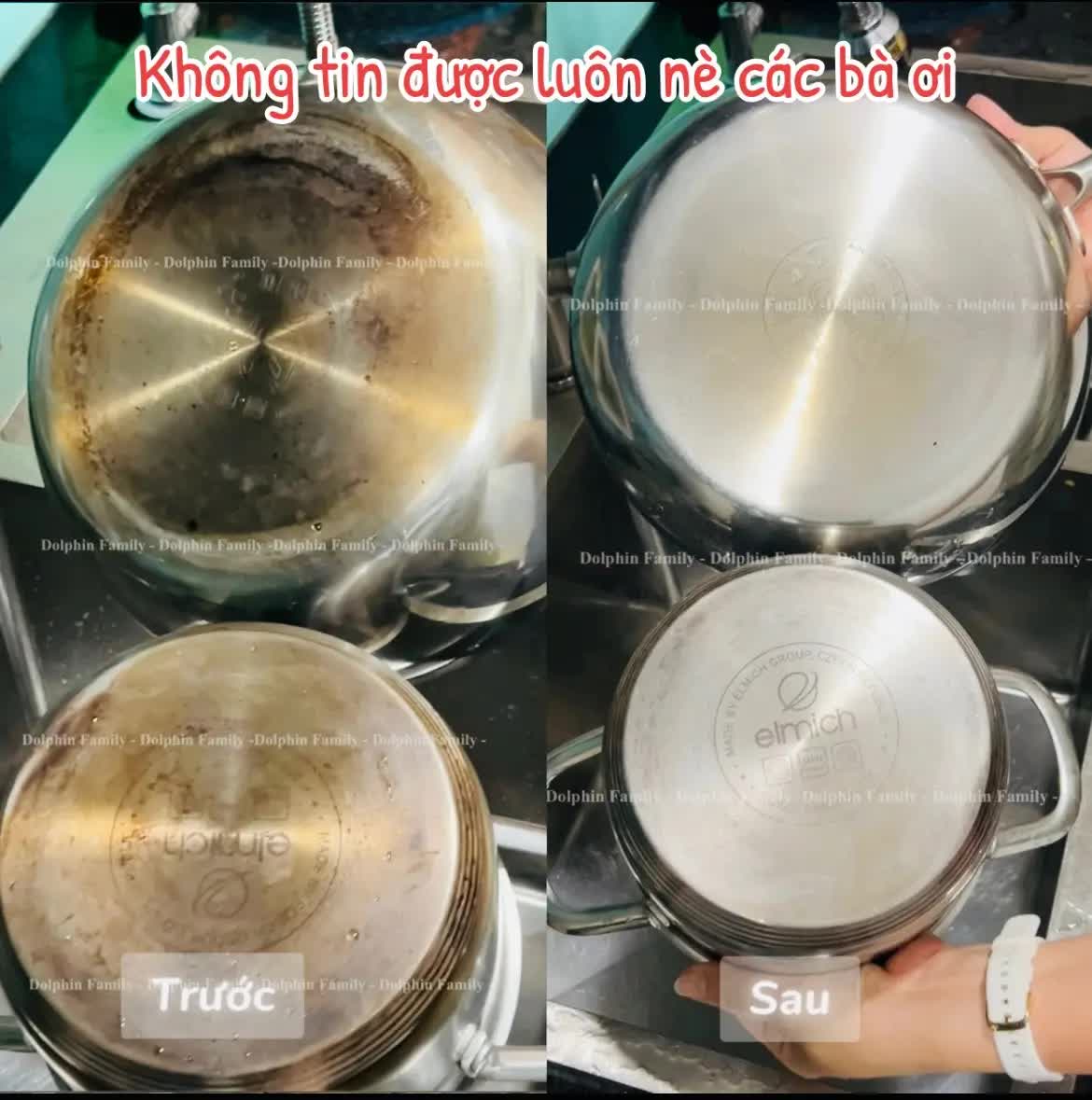 C&aacute;c mẹ đảm gọi t&ecirc;n &ldquo;ch&acirc;n &aacute;i l&agrave;m sạch&rdquo; trong c&ocirc;ng cuộc dọn nh&agrave; đ&oacute;n Tết: Chậu rửa, v&ograve;i nước, xoong nồi... đều s&aacute;ng b&oacute;ng chỉ sau 15 ph&uacute;t- Ảnh 12.