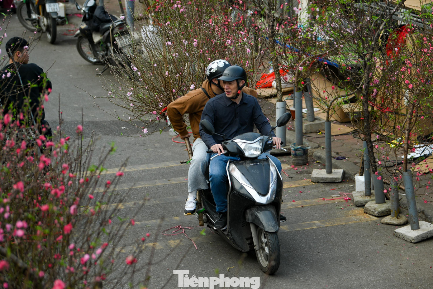 24 th&aacute;ng Chạp: Đ&agrave;o nở sớm, kh&aacute;ch thưa thớt, l&agrave;ng Nhật T&acirc;n như... mất Tết- Ảnh 8.
