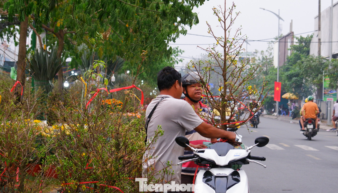 Tấp nập chợ hoa 'tr&ecirc;n bến dưới thuyền' duy nhất ở TPHCM- Ảnh 17.