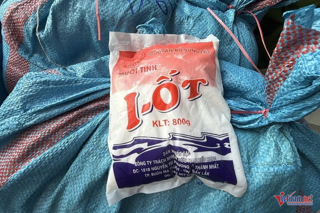 Nữ gi&aacute;m đốc gần 70 tuổi vẫn điều h&agrave;nh đường d&acirc;y b&aacute;n muối I-ốt giả, tung ra thị trường 1.700 tấn một năm- Ảnh 2.